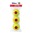 Wilson Tennisballen Roland Garros Rood 3 Ballen