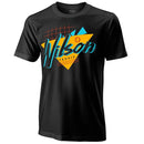 Wilson Nostalgia Tech T-Shirt Heren Zwart