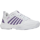 K-Swiss Tennisschoen Padelschoen Court Express 2 Clay Dames Wit Paars