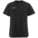 Craft T-Shirt Evolve Structured Jersey Dames Zwart