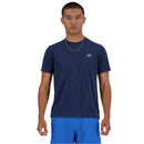 New Balance T-Shirt Athletics Heren Navy