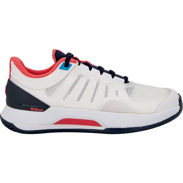 Wilson Tennisschoen Padelschoen IntrigueTour Clay Dames Wit Navy