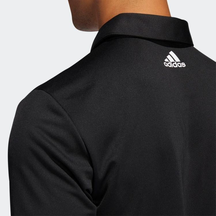 Adidas 3-Stripes Basic Poloshirt Heren zwart wit