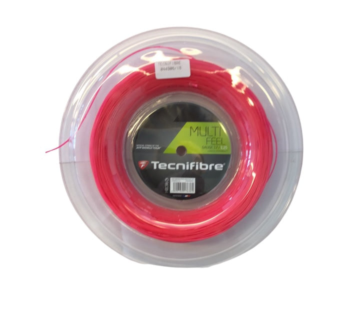 Tecnifibre Tennissnaar Multifeel Fluor Pink 1.25