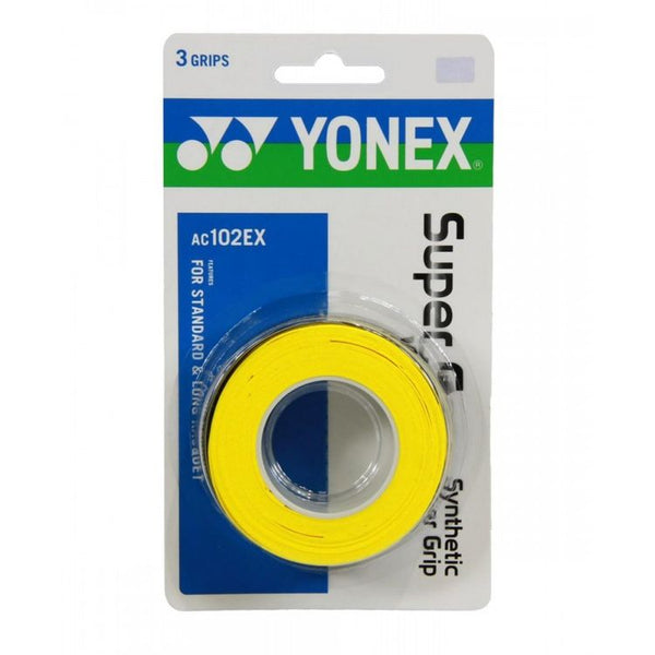 Yonex Overgrip Super Grap Geel 3 Pack