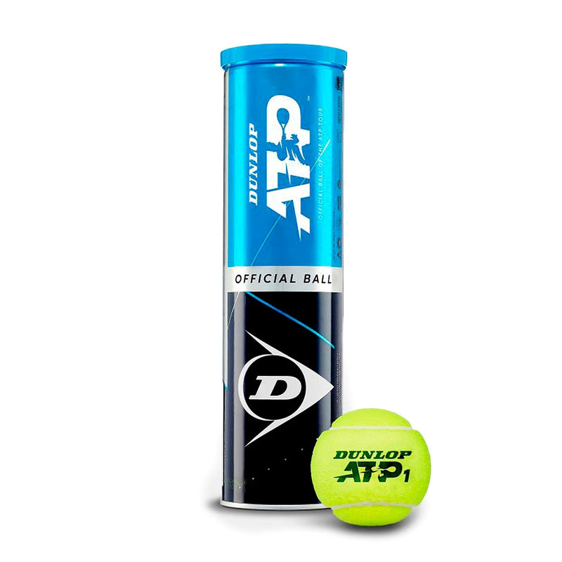 Dunlop Tennisballen ATP Gasgevuld 4 Ballen