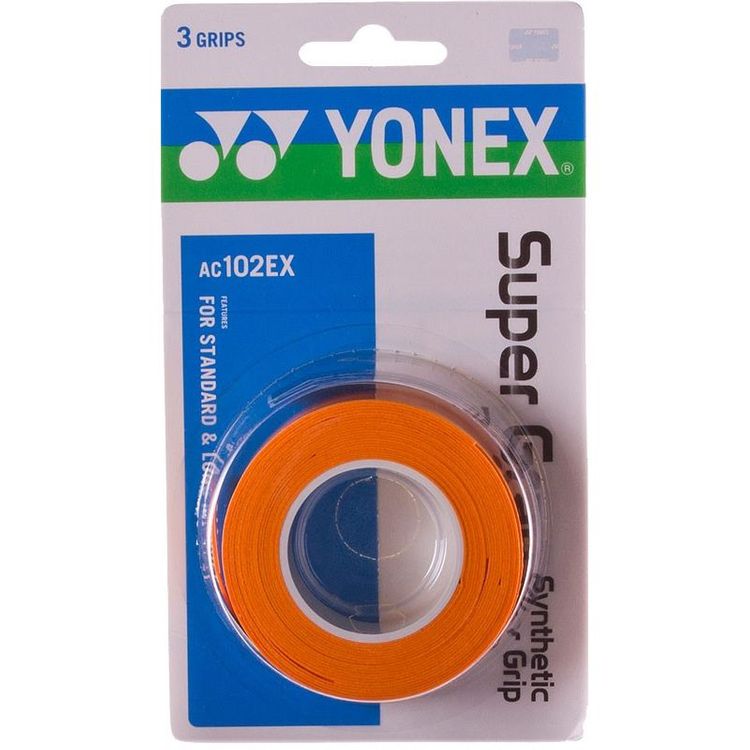 Yonex Overgrip Super Grap Oranje 3 Pack