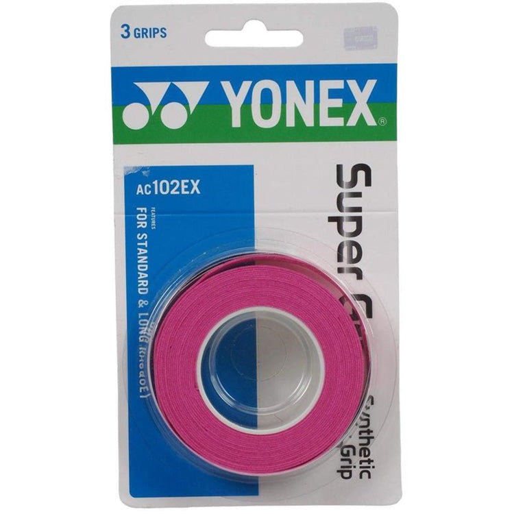 Yonex Overgrip Super Grap Roze 3 Pack