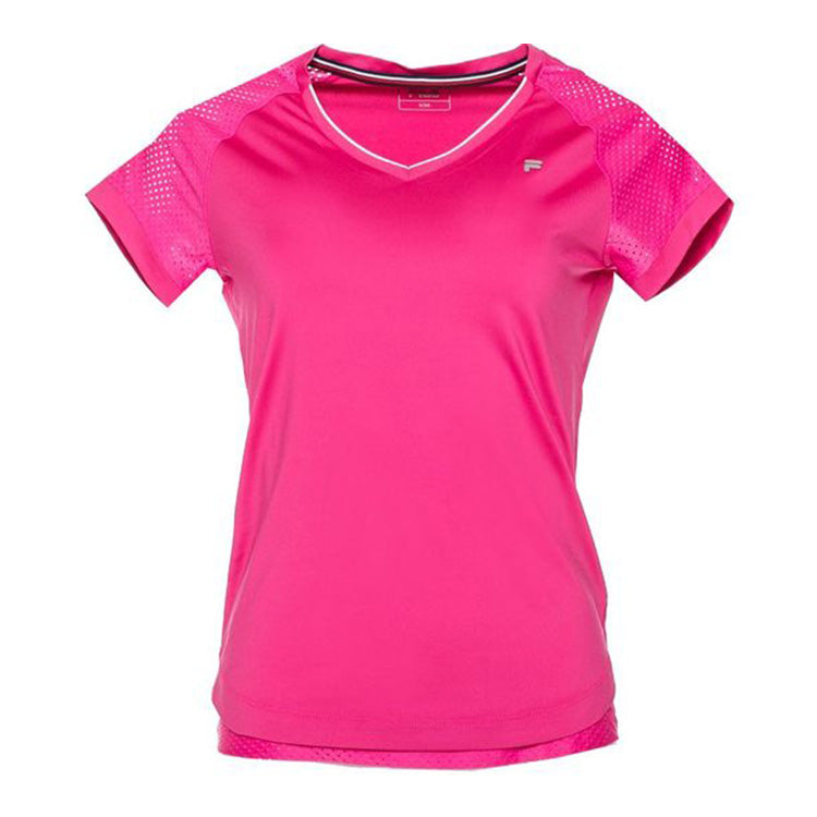 Fila T-Shirt Johanna Junior Meisjes Roze